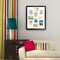 Black 10 Opening 4x6 Picture Frames Collage Set of 2, 18x22.5 Wall Frame with White Mat Display Ten 4 by 6 Inch Photos